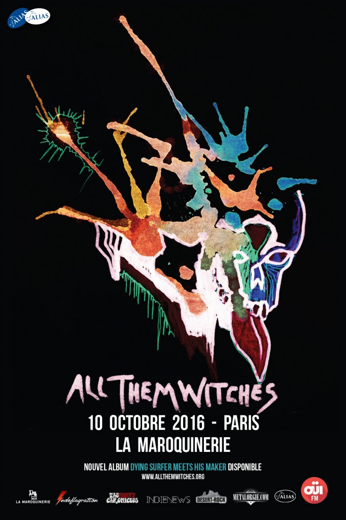 All Them Witches Paris artwork v2